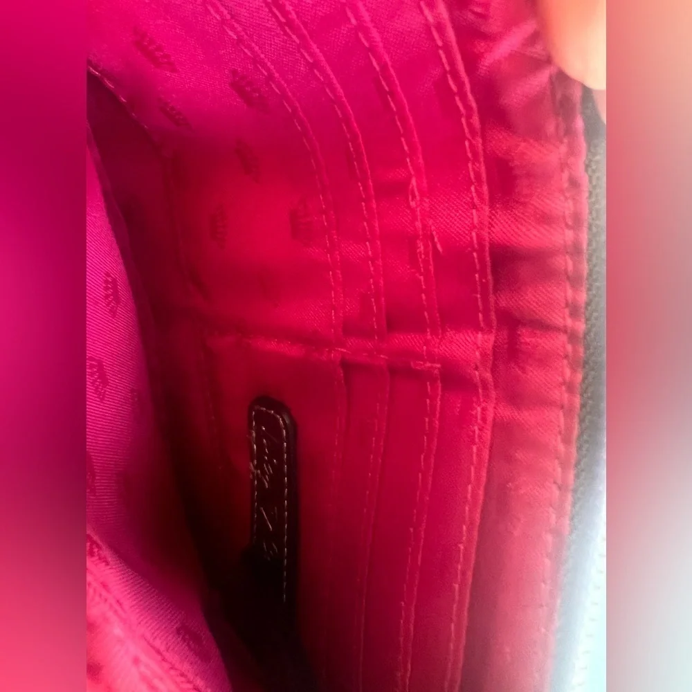 Juicy Couture Bronze iridescent Wristlet Clutch Some wear - look closely